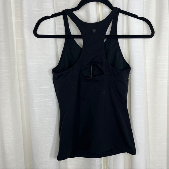 Prana black work out tank top - Picture 3 of 5